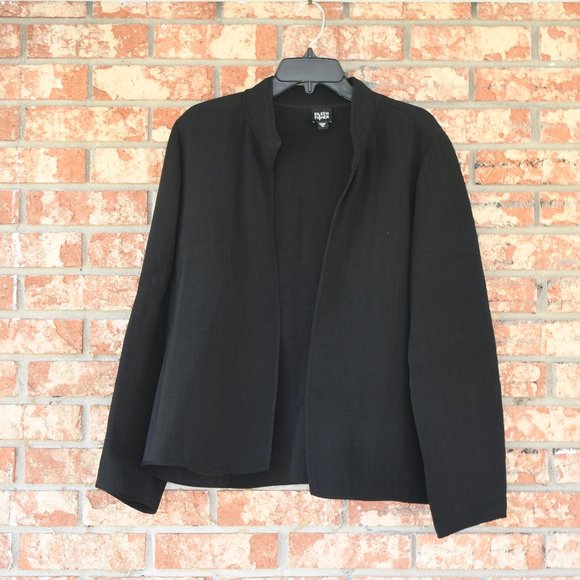 Eileen Fisher Jackets & Blazers - Eileen Fisher Black Jacket